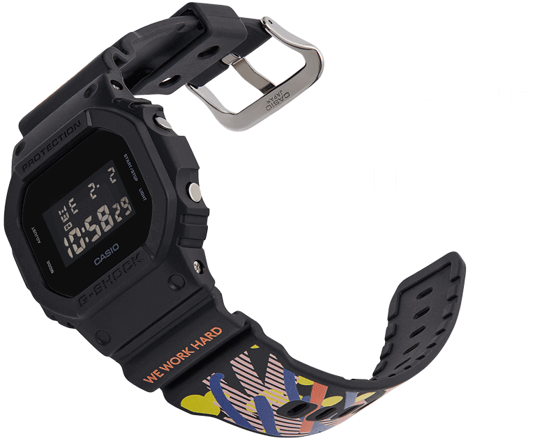 G SHOCK X M.C. Overalls collaboration Casio G SHOCK