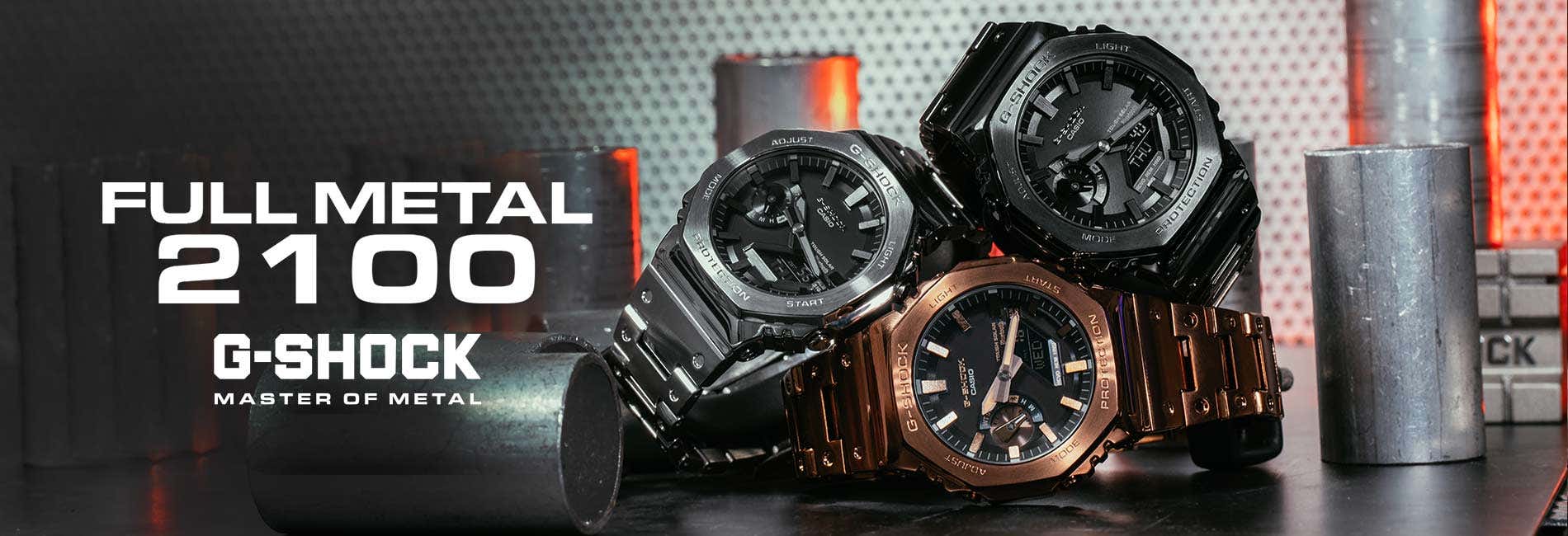 G shock full on sale metal