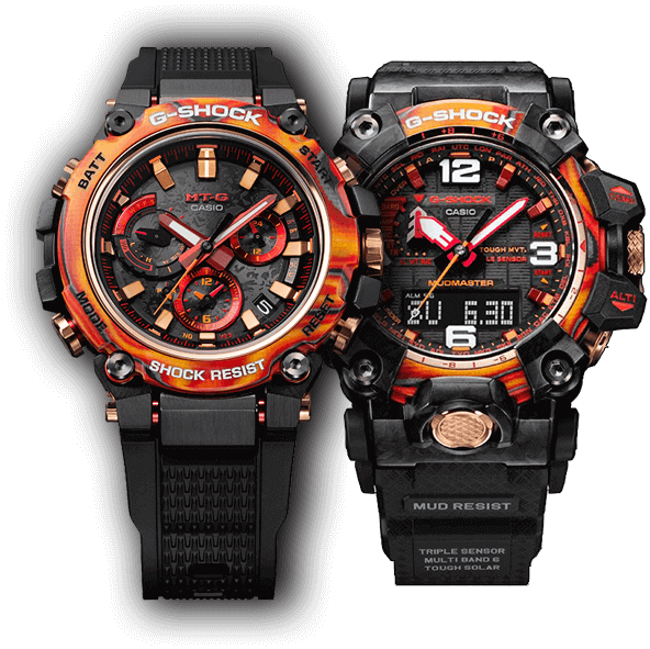 G-shock red best sale watch price