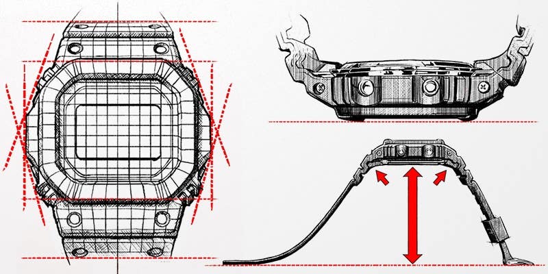 G best sale shock drawing