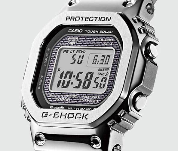 All metal on sale g shock watch